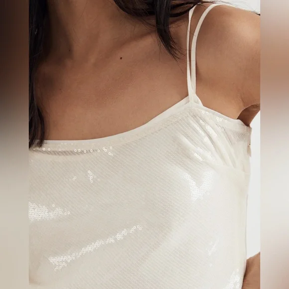 Madewell x Aimee Song Sequin Slip Maxi Dress - Picture 15 of 15